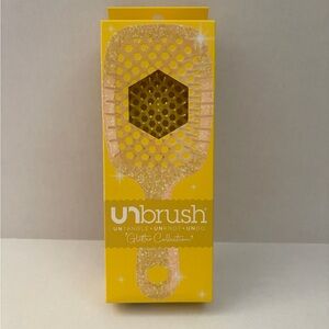 Glitter Collection Detangling Brush - Yellow